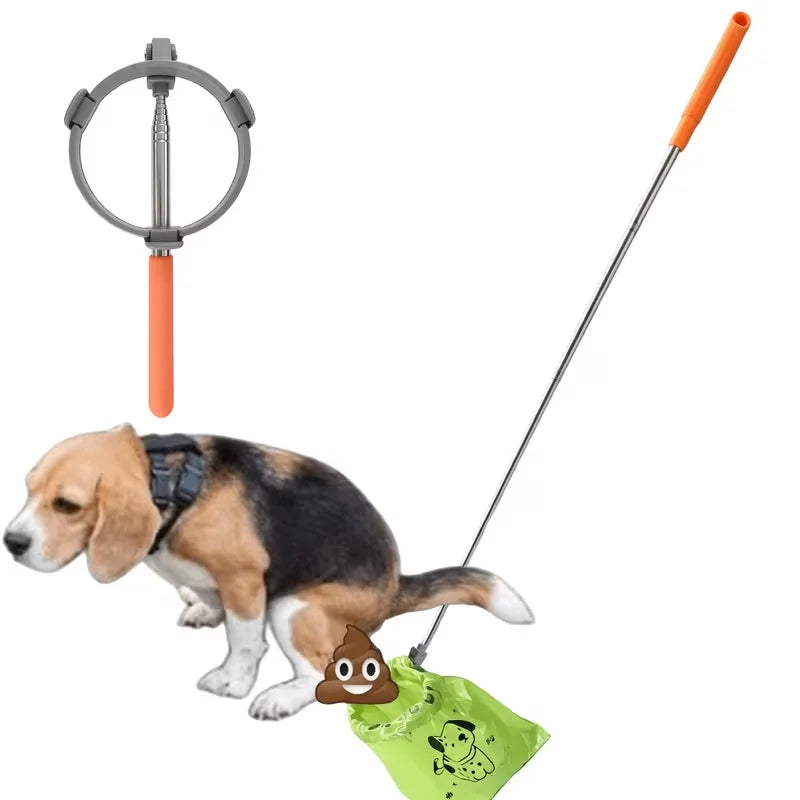 1Pc Portable Scalable Dog Poop Collector Dog Poop Picker Pet Poop Clean Tools Friendly Grabber Portable Pet Poop Picker